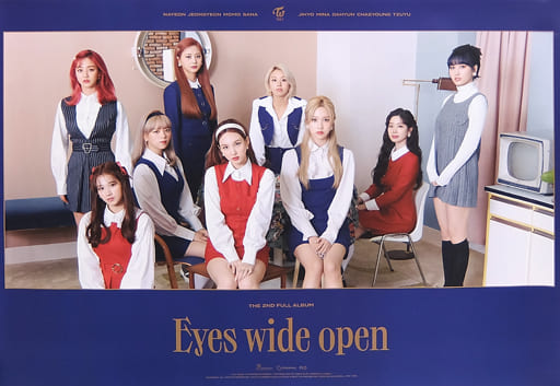 駿河屋 -<中古>ポスター(Retro ver.) TWICE 「CD Eyes wide open ...