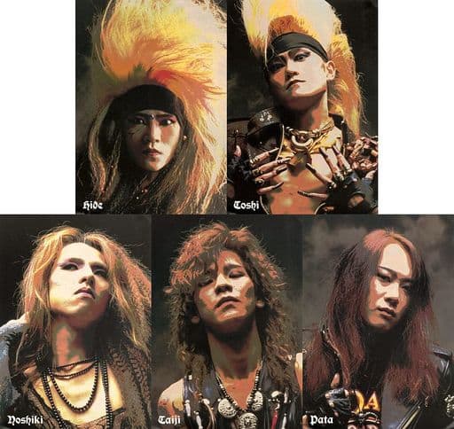 駿河屋 - 【買取】A3ポスターセット(5枚組) X JAPAN 「Violence In