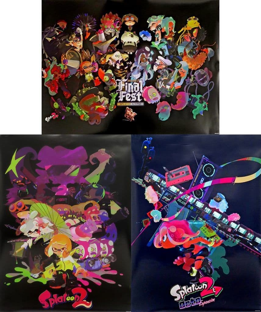 駿河屋 -<中古>イカすB2ポスター3種セット(折り目なし) キービジュアル 駿河屋 -<中古>イカすB2ポスター3種セット(折り目なし) キービジュアル