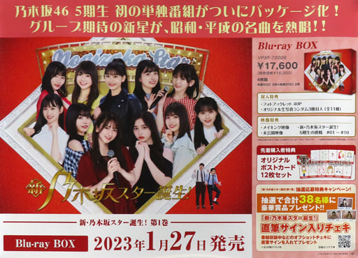 駿河屋 -<中古>A2販促ポスター 乃木坂46 5期生 「新・乃木坂スター誕生 ...