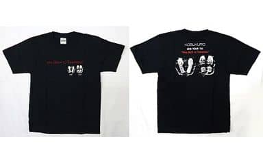 駿河屋 -<中古>コブクロ ツアーTシャツ ブラック(文字:赤) Sサイズ