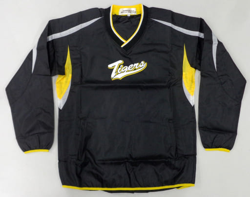 駿河屋 -<中古>阪神タイガース Vネックジャケット ブラック×イエロー M