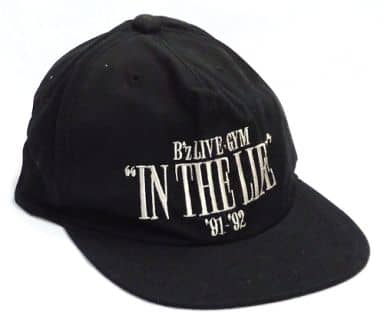 駿河屋 -<中古>B'z キャップ(ブラック) 「B'z LIVE-GYM '91~'92”IN 駿河屋 -<中古>B'z キャップ(ブラック) 「B'z LIVE-GYM '91~'92”IN