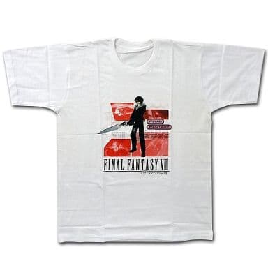 スコール・レオンハート Tシャツ ホワイト Lサイズ 「ファイナルファンタジーVIII」 スコール・レオンハート Tシャツ ホワイト Lサイズ 「ファイナルファンタジーVIII」