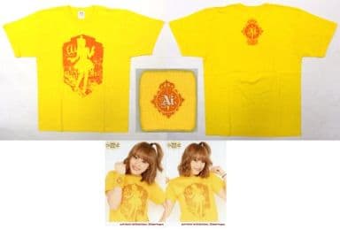 駿河屋 -<中古>高橋愛 ソロTシャツセット(リストバンド、L判生写真2枚