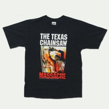 駿河屋 -<中古>レザーフェイス Tシャツ ブラック Mサイズ 「THE TEXAS