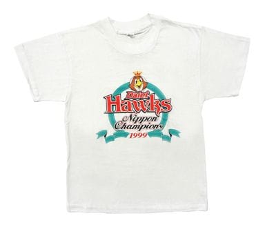 駿河屋 - 【買取】福岡ダイエーホークス(1999年) Tシャツ ホワイト