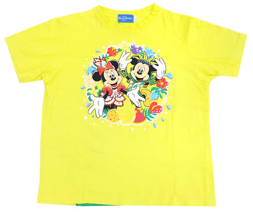 駿河屋 中古 ミッキー ミニー トロピカルスプラッシュコスチューム Tシャツ イエロー 150cm ディズニー サマーフェスティバル14 東京ディズニーシー限定 その他