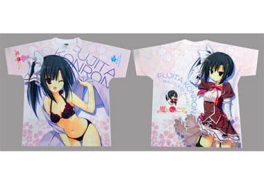 駿河屋 中古 藤田崑崙 着娘 全面フルカラープリントtシャツ Lサイズ 魔女こいにっき 電気外祭り 14 Summer In 新宿グッズ その他