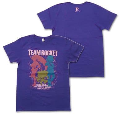 駿河屋 中古 ロケット団 Tシャツ パープル Lサイズ Pokemon Radio Show ロケット団ひみつ帝国 その他