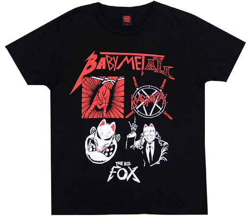 駿河屋 -<中古>BABYMETAL THE FOX TEE(Tシャツ) ブラック Sサイズ ...