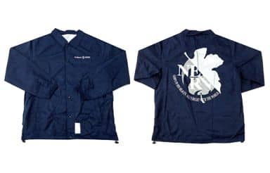駿河屋 -<中古>Uniform NERV 008 コーチジャケット ネイビー Lサイズ