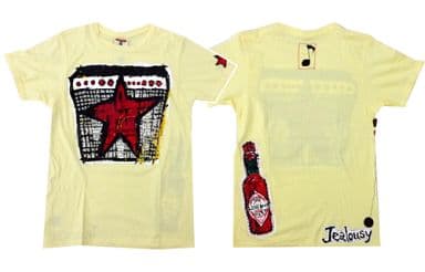 駿河屋 -<中古>B'z LOVE BOMB Tシャツ イエロー Sサイズ 「B'z LIVE
