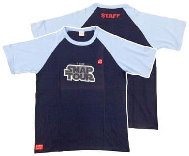 【超激レア・非売品】SMAP CREW スタッフTシャツ　ネイビー　Mサイズ