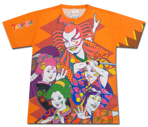 駿河屋 -<中古>ももいろクローバーZ 桃神祭Tシャツ オレンジ Mサイズ