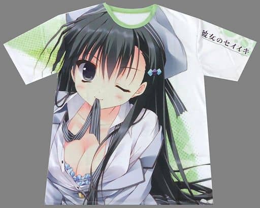 駿河屋 中古 秋善冬華 フルグラフィックtシャツ ホワイト フリーサイズ 彼女のセイイキ 電気外祭り 15 Summer In 新宿グッズ その他