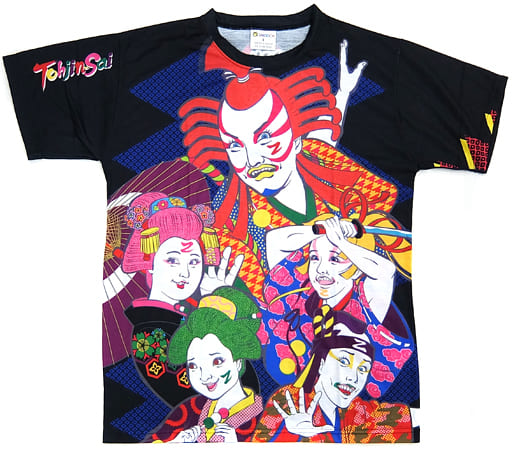 ももいろクローバーZ 桃神祭Tシャツ ブラック Sサイズ 「ももクロ夏のバカ騒ぎ2014 日産スタジアム大会~桃神祭~」