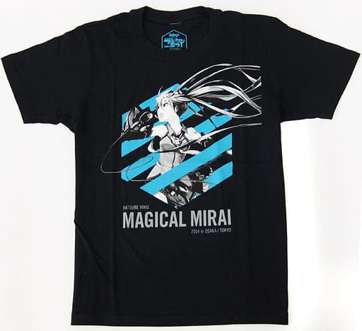 Tシャツ ブラック XLサイズ マジカルミライ 2014 初音ミク 未着用品 