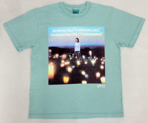 駿河屋 -<中古>スピッツ とげまるジャケットTシャツ ライトブルー M