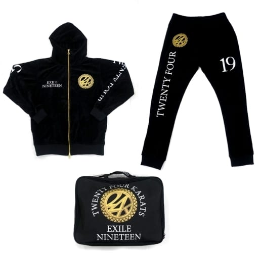 駿河屋 -<中古>EXILE 19×24karats Jersey(ジャージ) ブラック Lサイズ 駿河屋 -<中古>EXILE 19×24karats Jersey(ジャージ) ブラック Lサイズ