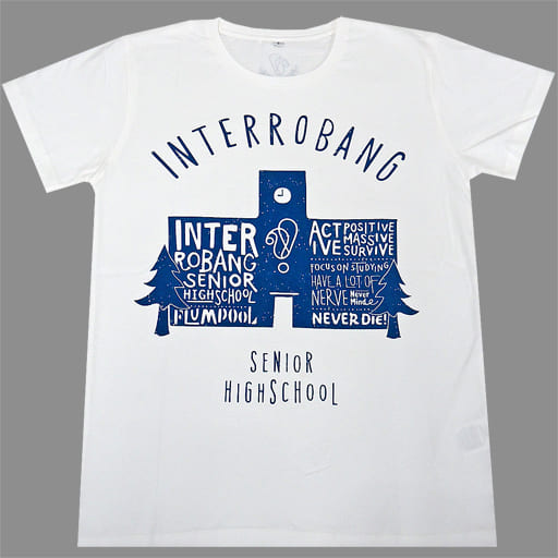 駿河屋 -<中古>flumpool Tシャツ ホワイト Sサイズ 「INTERROBANGだョ ...