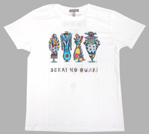 駿河屋 -<中古>SEKAI NO OWARI ツアーTシャツ ホワイト Mサイズ ...