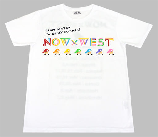 駿河屋 中古 ジャニーズwest Tシャツ ホワイト ジャニーズwest Concert Tour 17 なうぇすと その他 駿河屋 中古 ジャニーズwest Tシャツ ホワイト ジャニーズwest Concert Tour 17 なうぇすと その他
