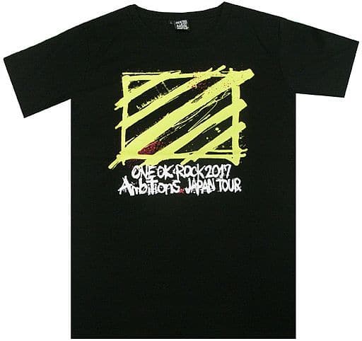 駿河屋 - 【買取】ONE OK ROCK Tシャツ-B(Square) ブラック Lサイズ
