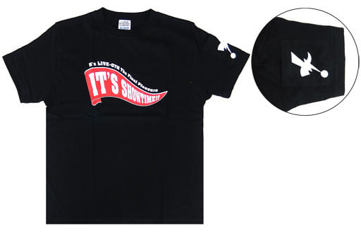 B’z ツアーTシャツ ブラック Sサイズ 「B’z LIVE-GYM The Final Pleasure “IT’S SHOW TIME!!”」