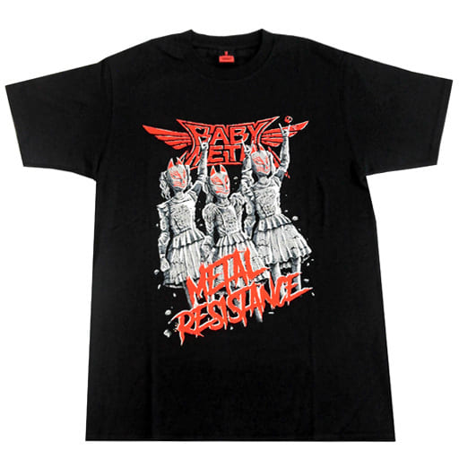 駿河屋 -<中古>BABYMETAL “METAL RESISTANCE”TEE(Tシャツ) ブラック M