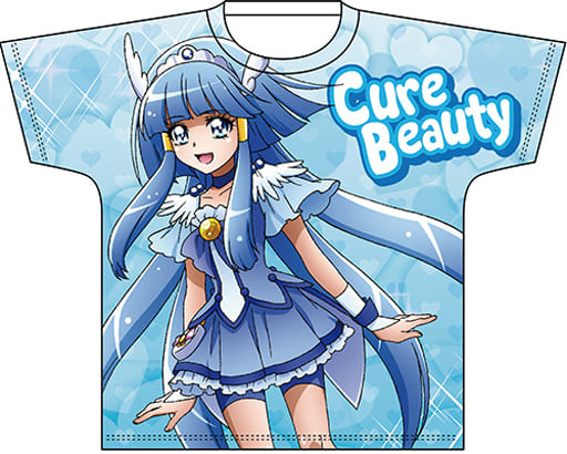 駿河屋 新品 中古 キュアビューティ 全プリキュア フルカラープリントtシャツ ブルー Xlサイズ スマイルプリキュア Tシャツ 駿河屋 新品 中古 キュアビューティ 全プリキュア フルカラープリントtシャツ ブルー Xlサイズ スマイルプリキュア Tシャツ