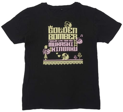 駿河屋 -<中古>ゴールデンボンバー メンズTシャツ ブラック Sサイズ