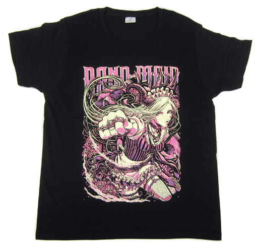 駿河屋 -<中古>BAND-MAID KAgaMI Design MAID Tシャツ ブラック L