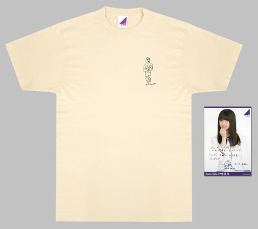 Lサイズ 乃木坂46	齋藤飛鳥	2017年 生誕Tシャツ 生誕記念Tシャツ