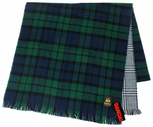 駿河屋 - 【買取】鏑木・T・虎徹 チェックストール(グリーン×ネイビー
