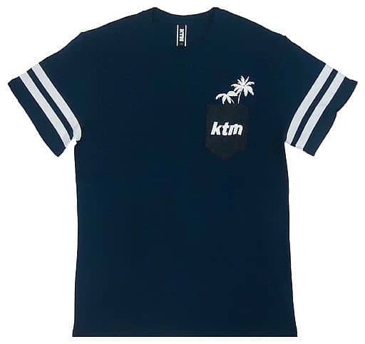 駿河屋 -<中古>ケツメイシ DENIM TEE(Tシャツ) ネイビー Sサイズ 「KTM