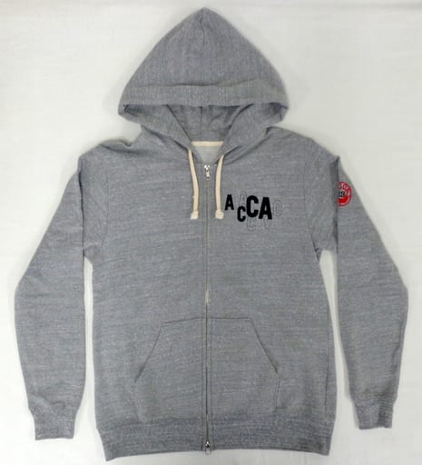 駿河屋 -<中古>ロゴ パーカー グレー Mサイズ 「ACCA13区監察課