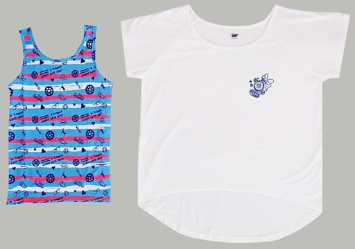 駿河屋 -<中古>岡本信彦&Trignal ドルマンTシャツ×タンクトップセット 駿河屋 -<中古>岡本信彦&Trignal ドルマンTシャツ×タンクトップセット