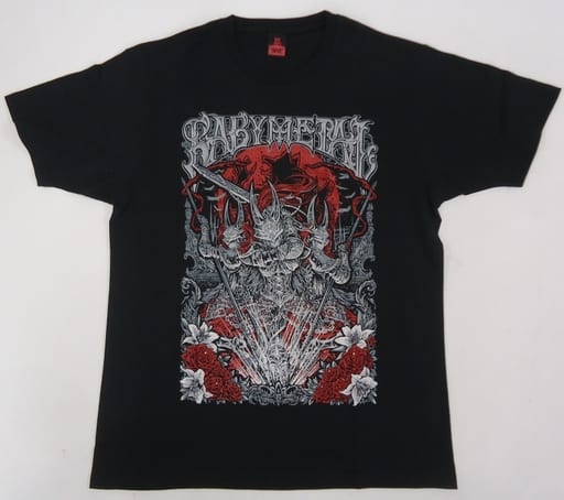 駿河屋 -<中古>BABYMETAL “METAL WALKURE”TEE(Tシャツ) ブラック L