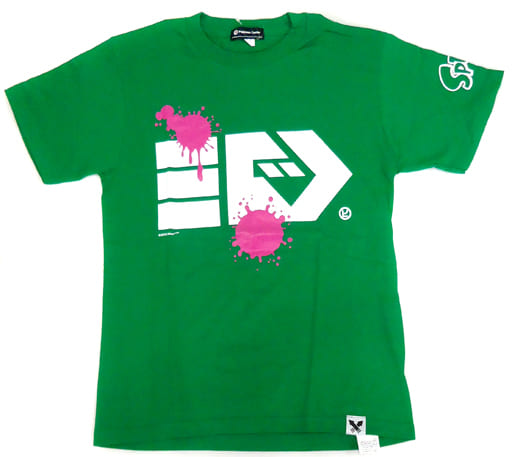 駿河屋 中古 ミドリ フシギバナ フェスtシャツ グリーン Mサイズ Splatoon スプラトゥーン ポケットモンスター その他