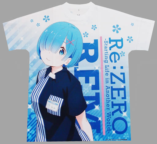 駿河屋 中古 レム ローソン制服 Tシャツ ホワイト Lサイズ Re ゼロから始める異世界生活 ローソン Loppi Hmv限定 その他 駿河屋 中古 レム ローソン制服 Tシャツ ホワイト Lサイズ Re ゼロから始める異世界生活 ローソン Loppi Hmv限定 その他
