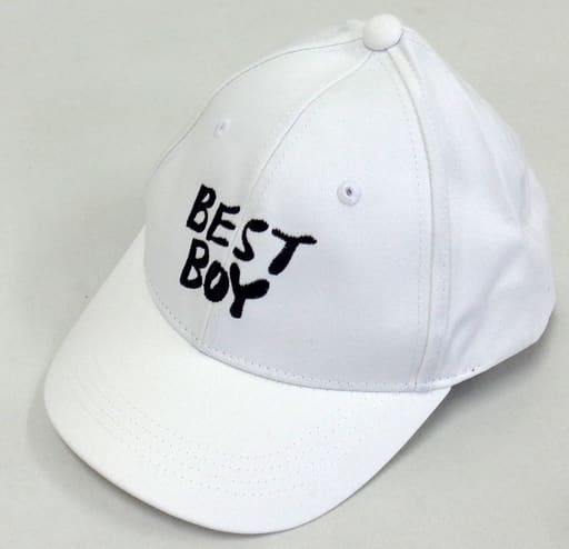 駿河屋 -<中古>BEST BOY 刺繍キャップ ホワイト 「弱虫ペダル」 秋田