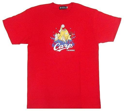 駿河屋 中古 コイキング カープ2 とびはねる Tシャツ レッド Mサイズ 広島東洋カープ ポケットモンスター ポケモンセンター限定 その他