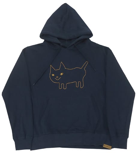 駿河屋 -<中古>米津玄師 nekochanパーカー ネイビー Lサイズ 「米津玄 ...