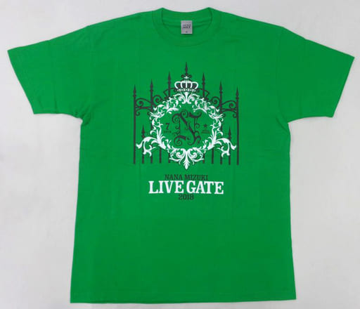 駿河屋 -<中古>水樹奈々 GATE-LIMITED TEE(Tシャツ) グリーン Sサイズ