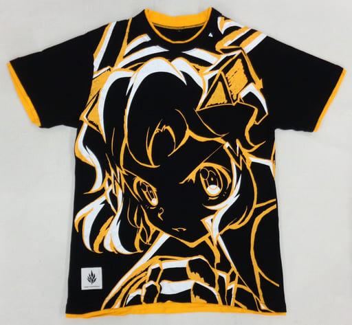 立花響 キャラクターTシャツ ブラック×オレンジ Lサイズ 「戦姫絶唱シンフォギアGX シンフォギアライブ2016」 立花響 キャラクターTシャツ ブラック×オレンジ Lサイズ 「戦姫絶唱シンフォギアGX シンフォギアライブ2016」