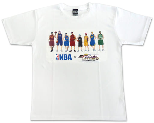 駿河屋 中古 メインビジュアル Tシャツ ホワイト Mサイズ 劇場版 黒子のバスケ Last Game Nba その他