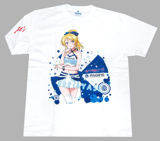 駿河屋 -<中古>絢瀬絵里 オリジナルコラボTシャツ ホワイト Mサイズ