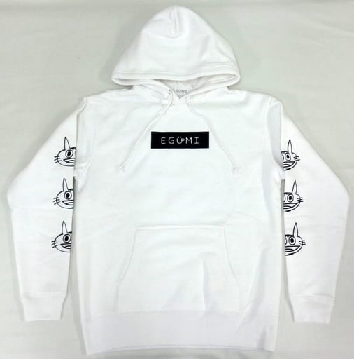 駿河屋 -<中古>江口拓也 EGUMI BOX LOGO & 猫 PULL OVER PARKA 駿河屋 -<中古>江口拓也 EGUMI BOX LOGO & 猫 PULL OVER PARKA