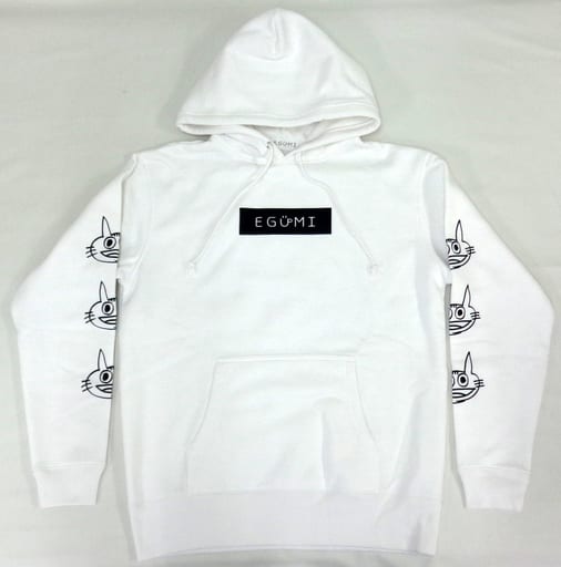 駿河屋 -<中古>江口拓也 EGUMI BOX LOGO ＆ 猫 PULL OVER PARKA 